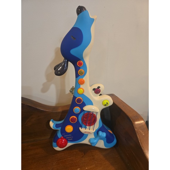 B. toys by Battat Other - B Toys Electric Guitar Interactive Woofer Hound Dog Musical Instrument Tested VG